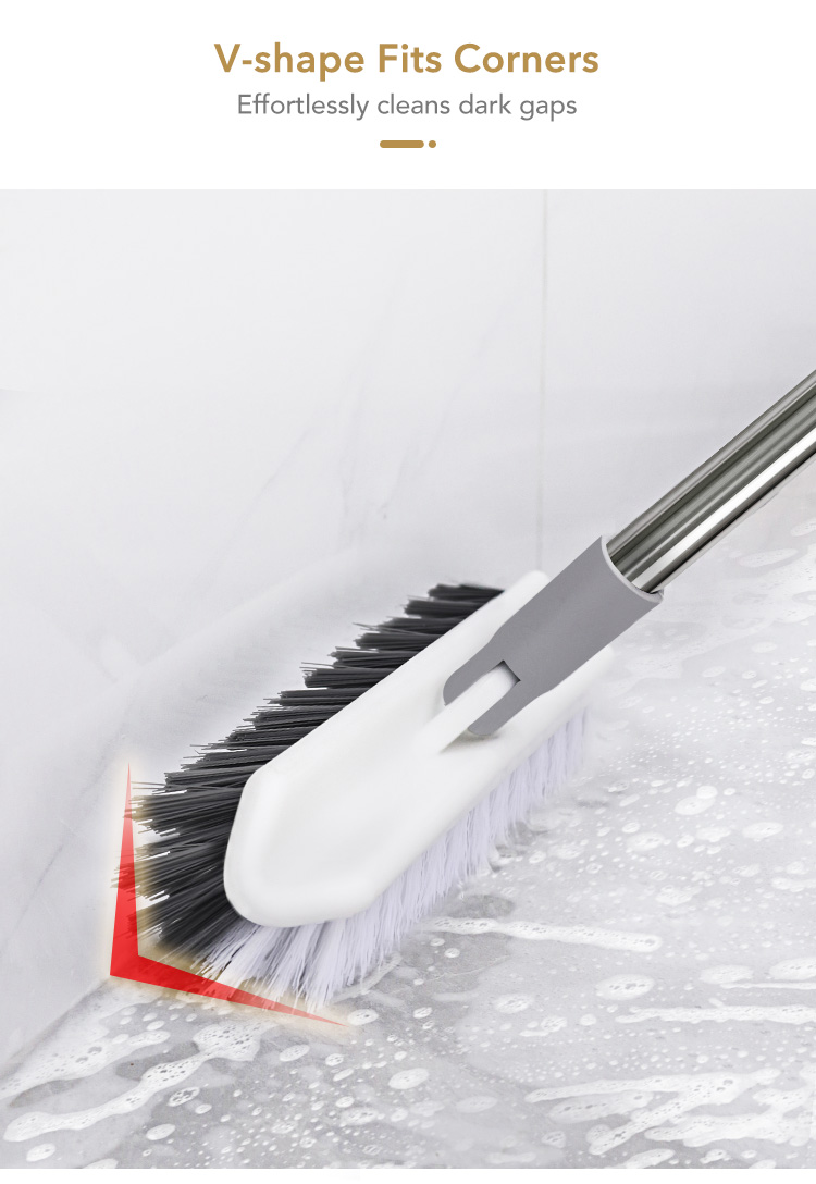 Dr.Dirt Dual-sided V-shaped Gap Brush - Cleanic Cleaning Equipment